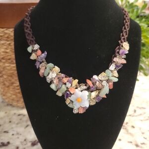 Multicolor Gemstone Necklace